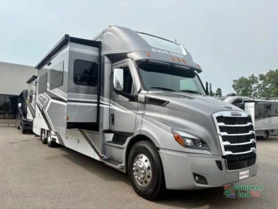 2027 Renegade Explorer in HEMISPHERE — front three-quarter view
