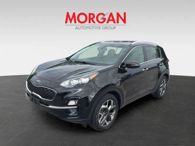 2020 Kia Sportage — rear three-quarter view
