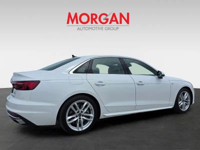 2024 Audi A4 — rear three-quarter view