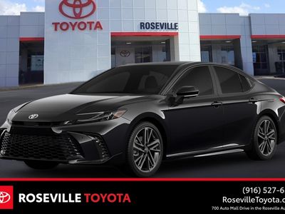 2026 Toyota Camry — front three-quarter view