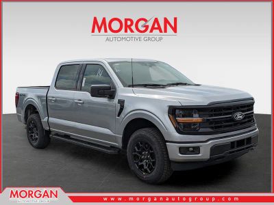 2026 Ford F-150 XLT in Silver — front three-quarter view