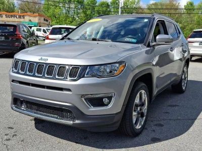 2021 Jeep Compass — rear three-quarter view