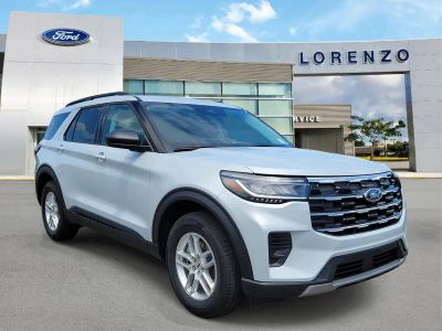 2026 Ford Explorer — rear three-quarter view