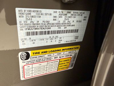 2026 Ford Expedition Platinum SUV EcoBoost V6 GTDi DOHC 24V Twin Turbocharged - Photo 19