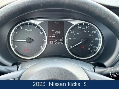 2023 Nissan Kicks — rear three-quarter view