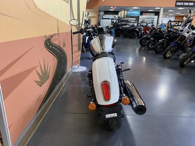 2025 Indian Motorcycle Scout Classic Limited +Tech Ghost White Metallic - Photo 5