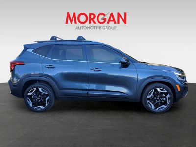 2024 Kia Seltos — rear three-quarter view