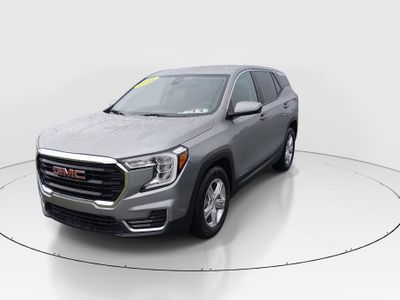 2024 GMC Terrain — rear three-quarter view
