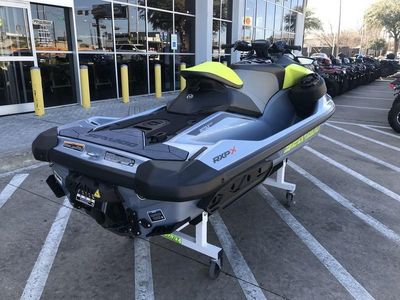 2025 Sea-Doo RXP-X 325 Tech, BRP Premium A, iBR Ice Metal / Manta Green - Photo 4