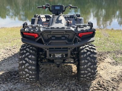 2026 Polaris Sportsman 850 Trail — engine compartment view