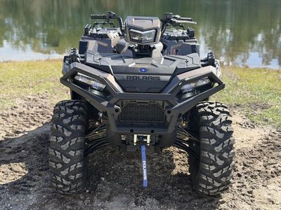 2026 Polaris Sportsman 850 Trail — rear three-quarter view