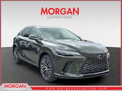 2026 Lexus RX 350 Premium+ in Pear — front three-quarter view