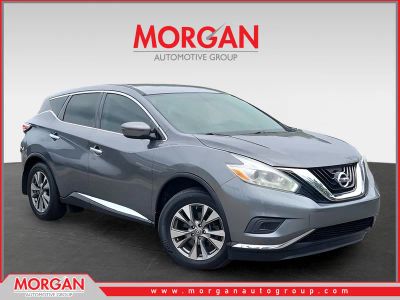 2016 Nissan Murano S in Gray — front three-quarter view