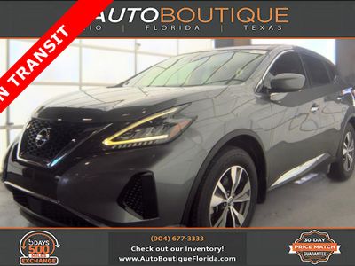 2022 Nissan Murano S in Gun Metallic — front three-quarter view