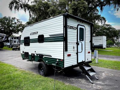 2027 Sunset Park RV Sun Lite — rear three-quarter view
