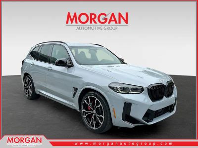 2023 BMW X3 M in Gray — front three-quarter view