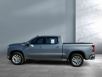 2021 Chevrolet Silverado 1500 — rear three-quarter view