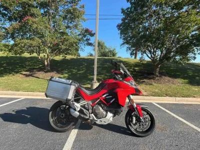 2015 Ducati Multistrada 1200 S Red — front three-quarter view