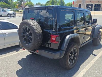 2022 Jeep Wrangler — rear three-quarter view
