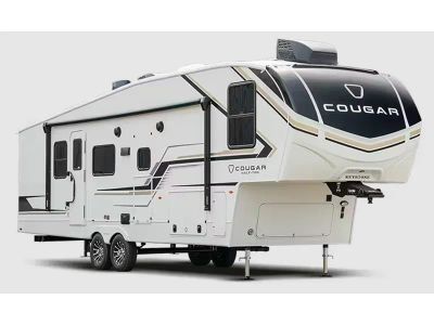 2027 Keystone RV Cougar Half-Ton — front three-quarter view