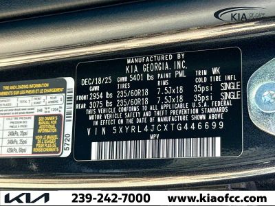 2026 Kia Sorento — photo 41 view