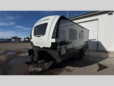 2026 Forest River RV Rockwood GEO Pro — rear three-quarter view