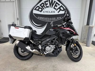 2021 Suzuki V-Strom 650XT — front three-quarter view