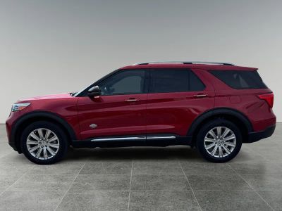 2023 Ford Explorer — rear three-quarter view