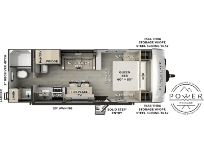 2027 Forest River RV Flagstaff — side profile view