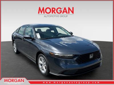 2026 Honda Accord Sedan LX in Meteorite Gray Metallic — front three-quarter view