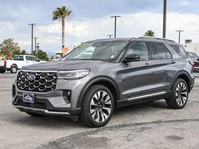 2025 Ford Explorer — rear three-quarter view