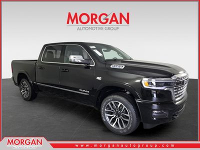 2026 Ram 1500 Limited in Black — front three-quarter view