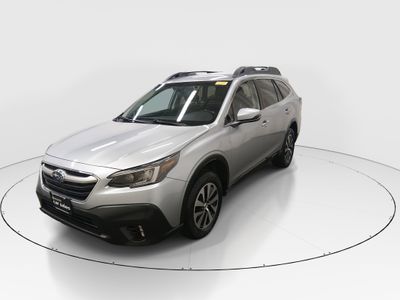 2021 Subaru Outback — rear three-quarter view