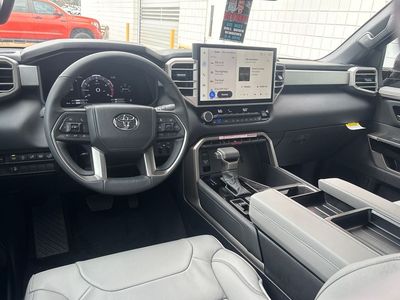 2026 Toyota Tundra — interior view