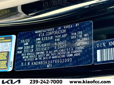 2026 Kia Carnival — photo 39 view