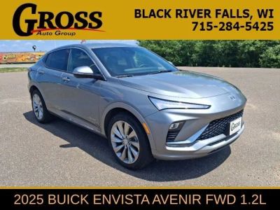 2025 Buick Envista Avenir in Moonstone Gray Metallic — front three-quarter view