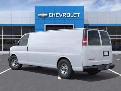 2026 Chevrolet Express Cargo — rear three-quarter view