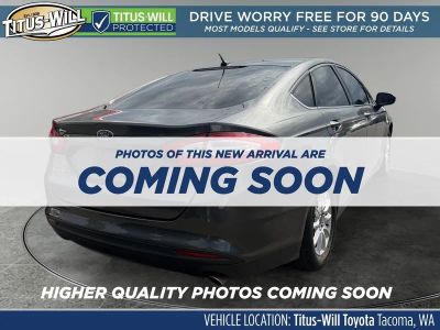 2016 Ford Fusion — interior view