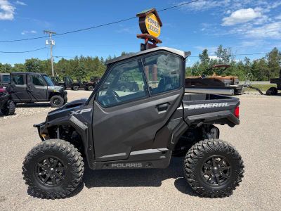 2026 Polaris General XP 1000 Ultimate G26GXK99AJ in Super Graphite — front three-quarter view