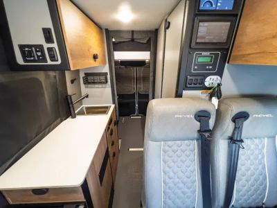 2027 Winnebago REVEL — engine compartment view