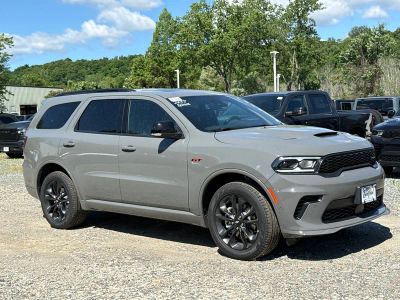 2026 Dodge Durango GT Plus in Destroyer Gray Clearcoat — front three-quarter view