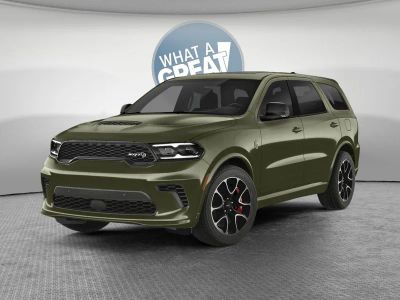 2026 Dodge Durango DURANGO SRT HELLCAT JAILBREAK AWD in Green Machine Exterior Paint — front three-quarter view