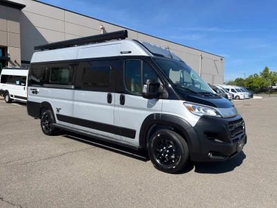 2027 Winnebago TRAVATO — front three-quarter view