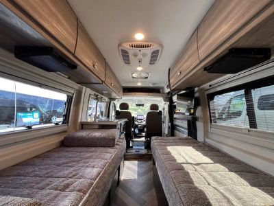 2027 Winnebago TRAVATO — rear three-quarter view