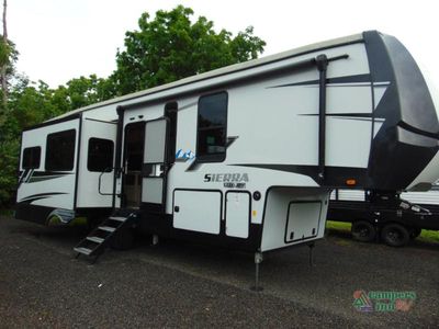 2022 Forest River Sierra — front three-quarter view