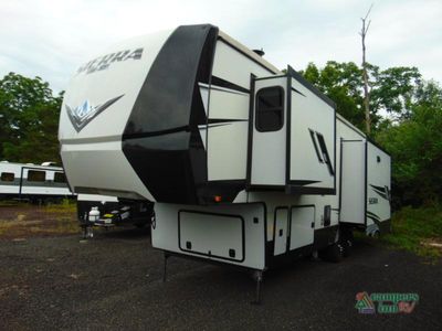2022 Forest River Sierra — rear three-quarter view