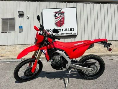 2026 Honda® CRF450RL — front three-quarter view