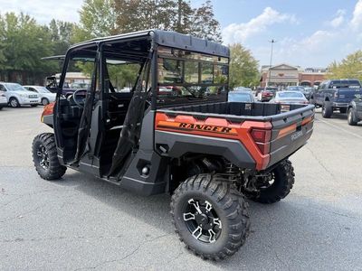 2026 Polaris Ranger Crew XP 1000 Premium Orange Rust — interior view