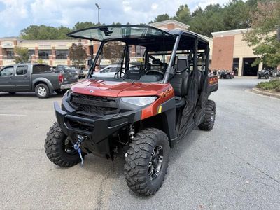 2026 Polaris Ranger Crew XP 1000 Premium Orange Rust — side profile view