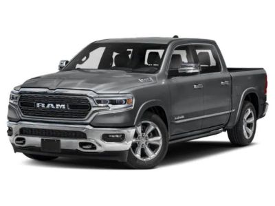 2019 Ram 1500 Limited in Granite Crystal Metallic Clearcoat — front three-quarter view